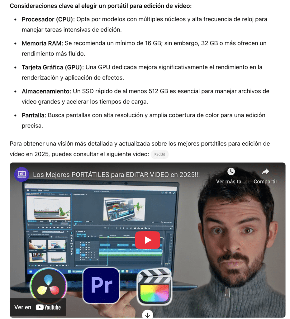 mejor portátil 2025 - busqueda en chat gpte